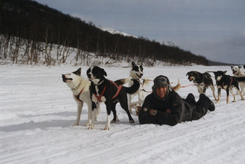 Trektocht met hondesleeën in Zweden — foto 4